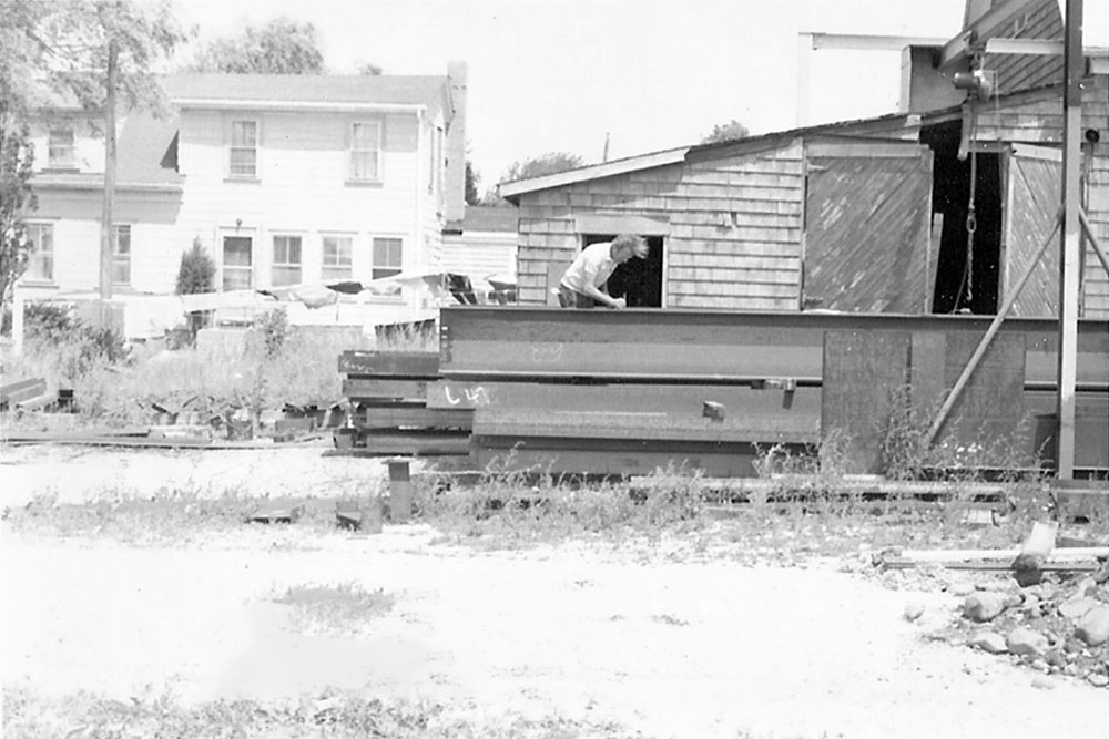 Original site of Shawmut Metal in Bristol, RI